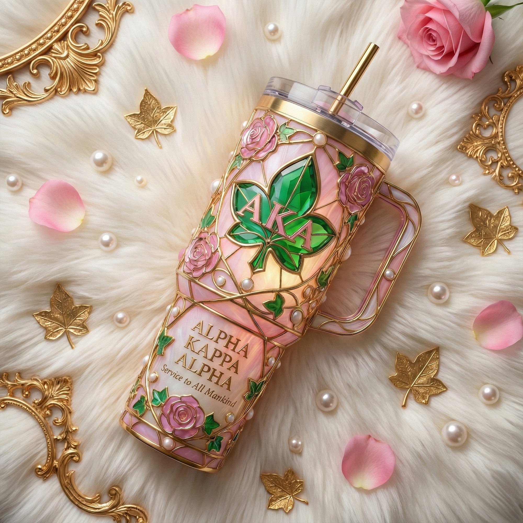 AKA 40oz Tumbler With Handle DAT