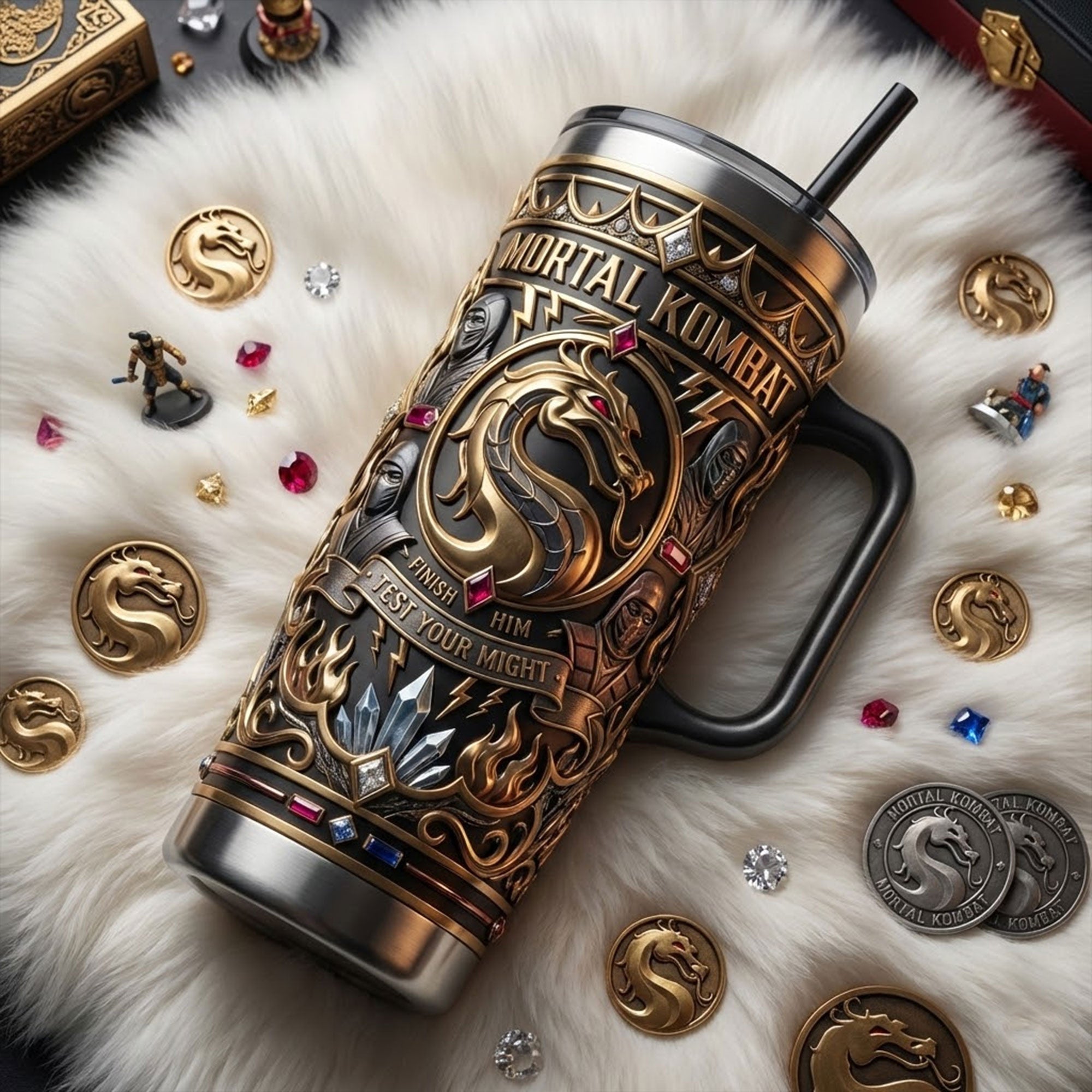 MKB 40oz Tumbler With Handle PDL